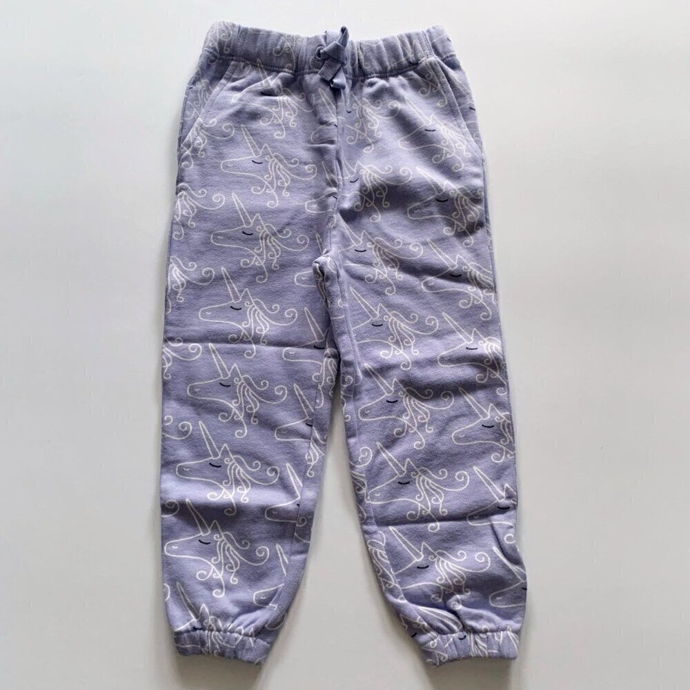 Hanna Andersson Girl Printed Slim Fit Sweatpant 3T 90 Cm
